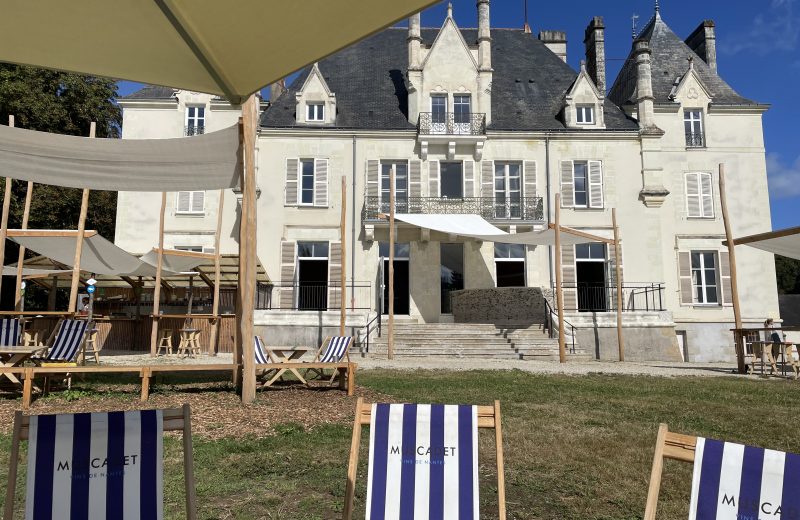 Château de la Frémoire côté terrasse