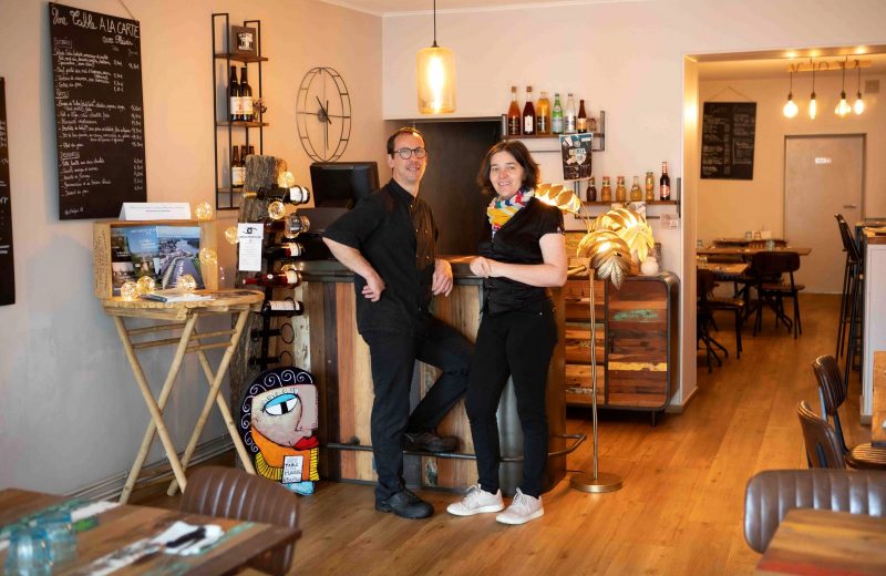 Mickael et Céline Leray – gérants restaurant Une Table avec Plaisir
