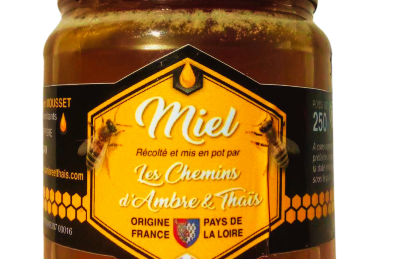 Miel Luzerne – 250g : 6€ / 500g : 11€