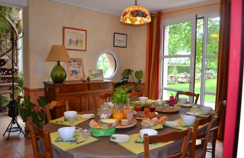 Gîte de la Bergerie, Séjouret cuisine équipés